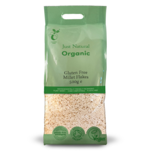 Just Natural Organic Gluten Free Millet Flakes 500g
