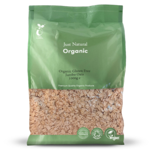 Just Natural Organic Gluten Free Jumbo Oats 1Kg