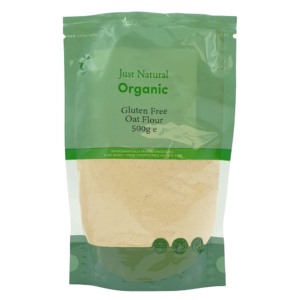 Just Natural Organic Gluten Free Oat Flour 500g