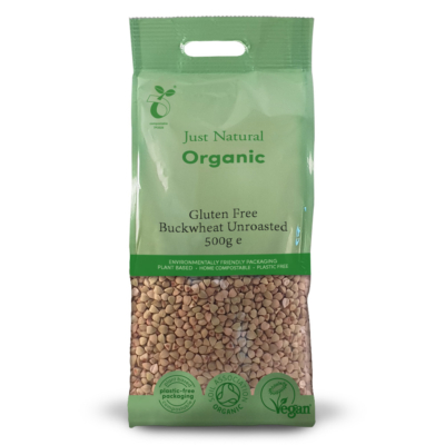 Just Natural Organic Gluten Free Buckwheat Unroasted