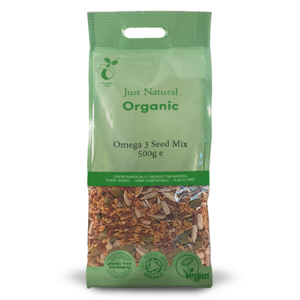 Just Natural Organic Omega 3 Seed Mix 500g