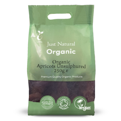 Just Natural Organic Apricots Unsulphured