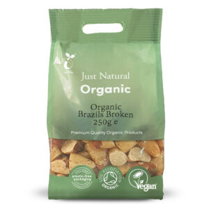 Just Natural Organic Brazils Broken 250g