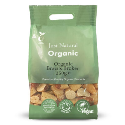 Just Natural Organic Brazils Broken