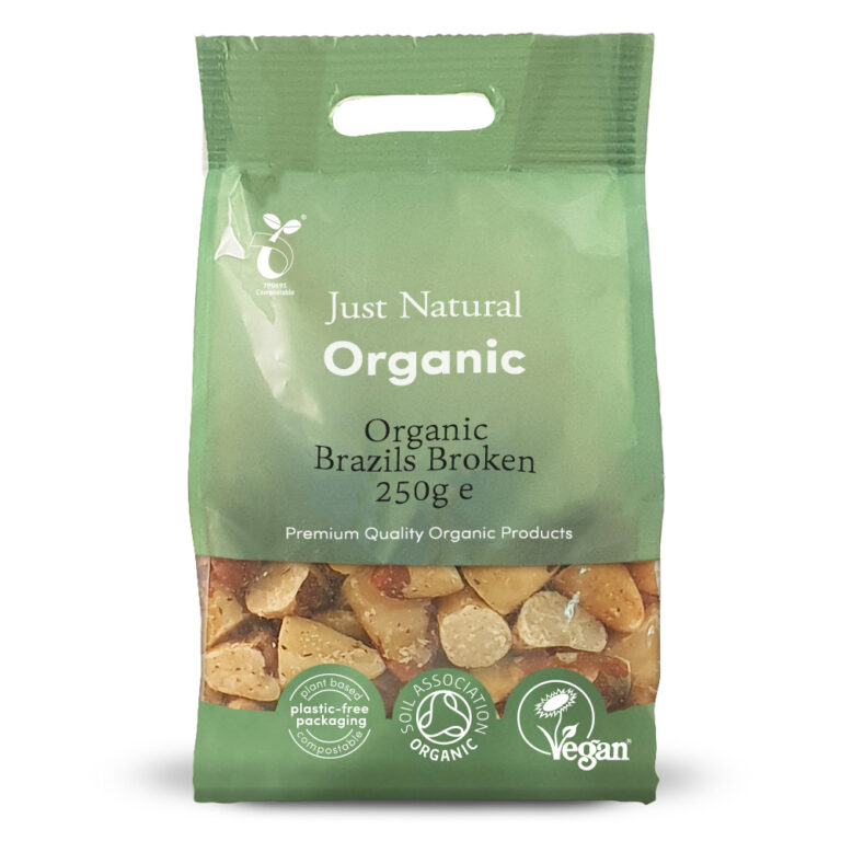 Just Natural Organic Brazils Broken