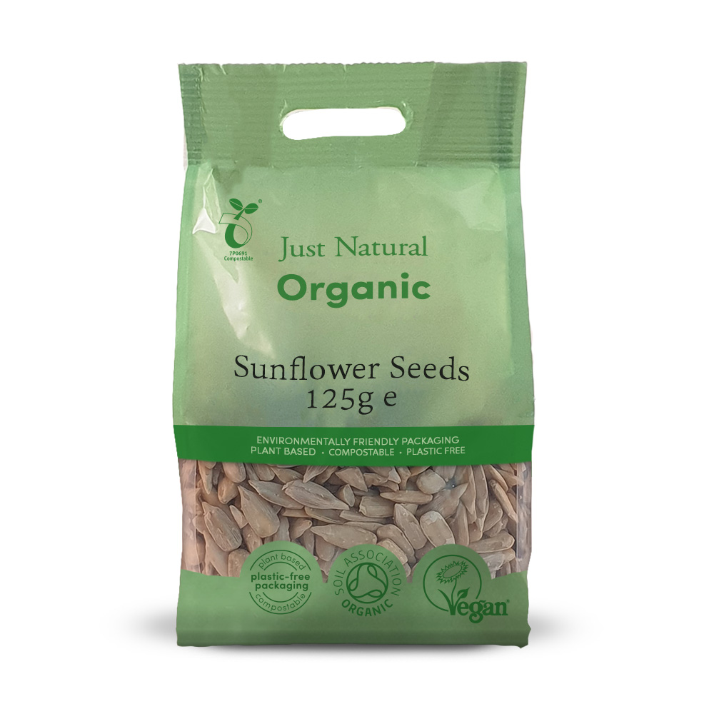 Just Natural Organic Sunflower Seeds 125g