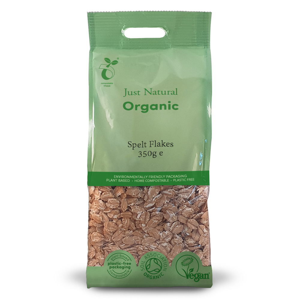 Just Natural Organic Spelt Flakes 350g