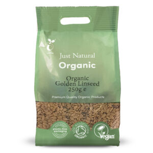 Just Natural Organic Golden Linseed 250g