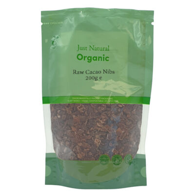 Just Natural Organic Cacao Nibs Raw