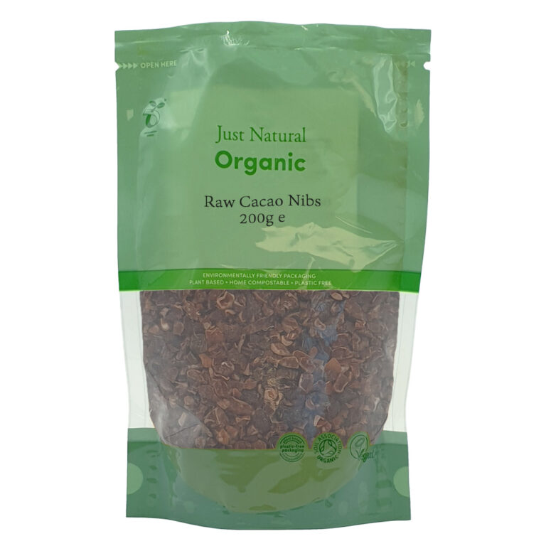 Just Natural Organic Cacao Nibs Raw