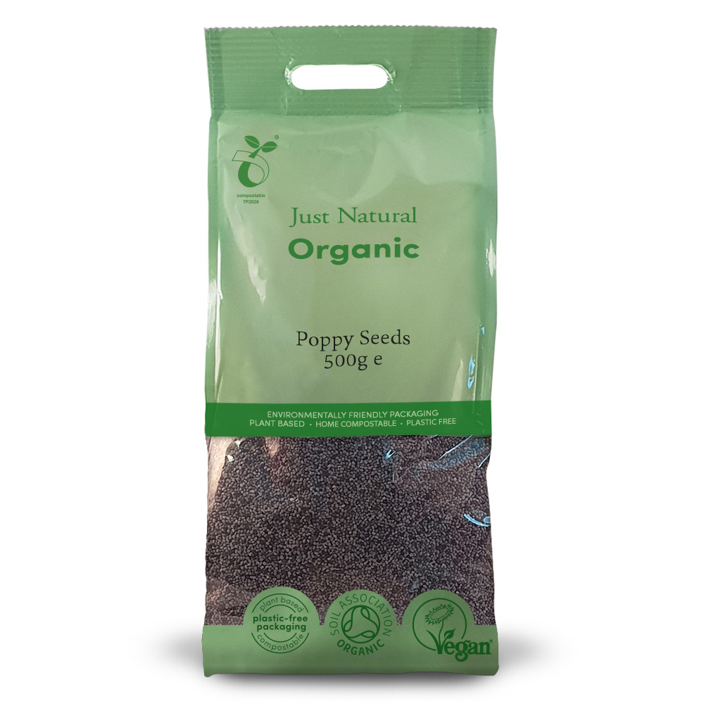 Just Natural Organic Poppy Seeds 500g