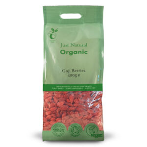 Just Natural Organic Goji Berries 400g