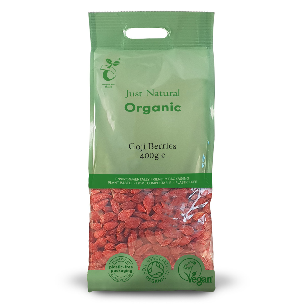 Just Natural Organic Goji Berries 400g