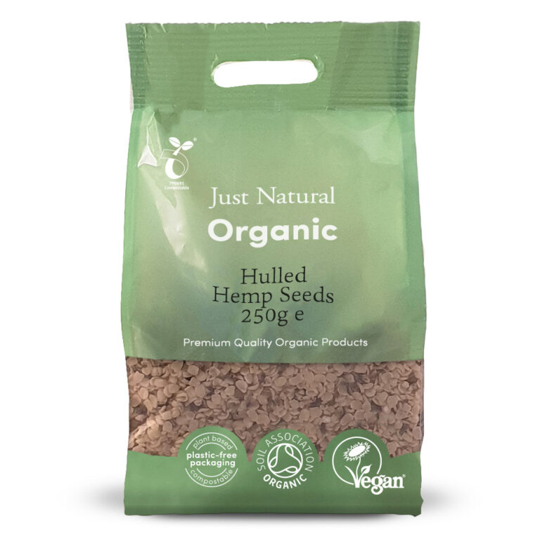 Just Natural Organic Hemp Seeds Hulled