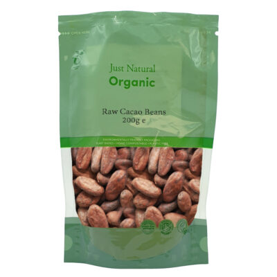 Just Natural Organic Cacao Beans Raw