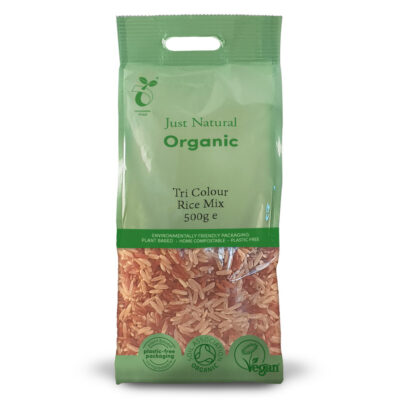 Just Natural Organic Tri Colour Rice Mix