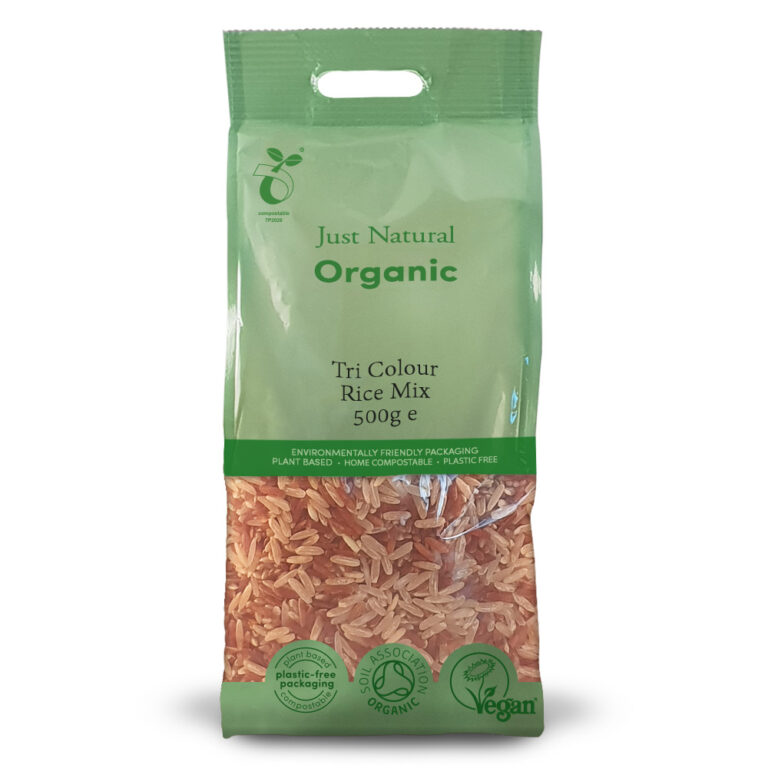Just Natural Organic Tri Colour Rice Mix