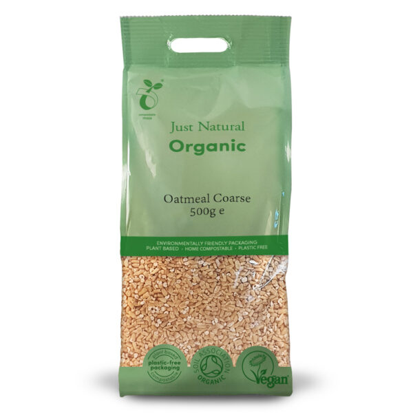 Just Natural Organic Oatmeal Coarse 500g