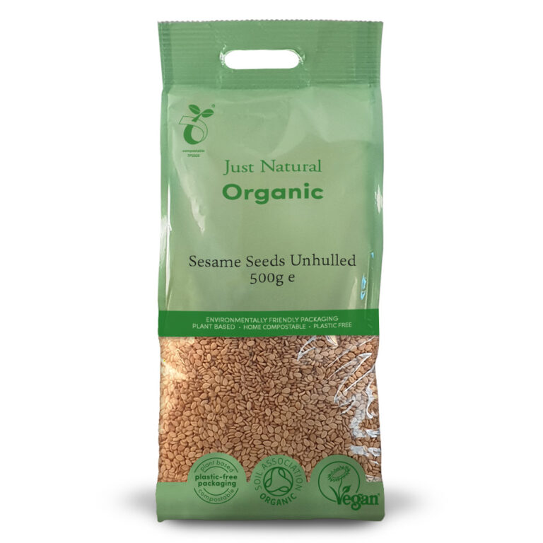 Just Natural Organic Sesame Seeds Unhulled