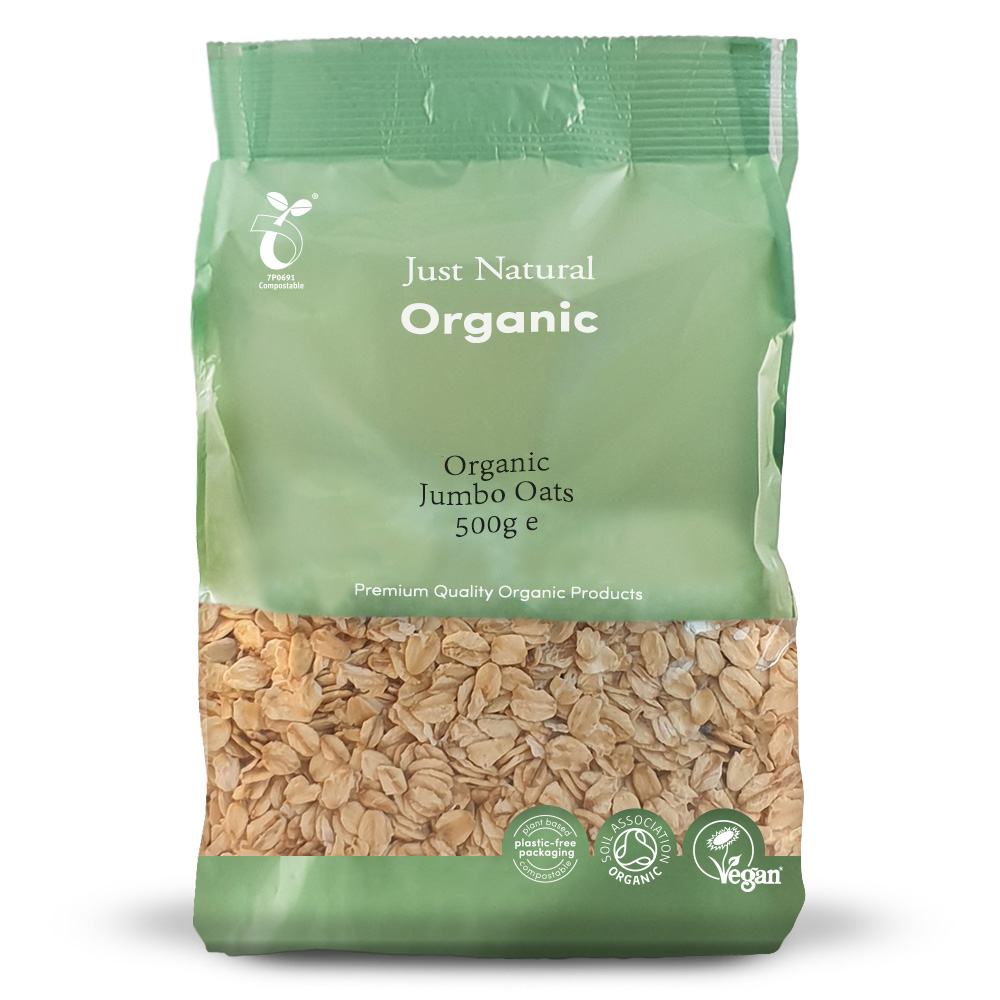 Just Natural Organic Jumbo Oats 500g