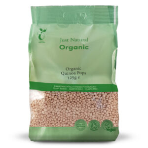 Just Natural Organic Quinoa Pops 125g