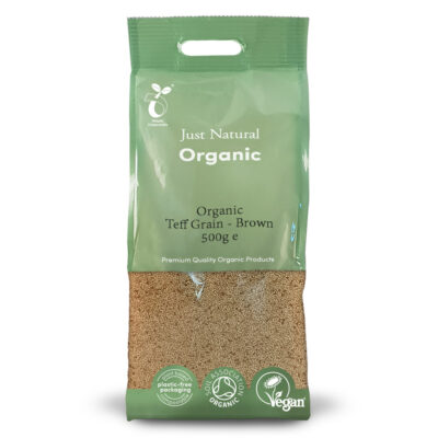 Just Natural Organic Teff Grain - Brown