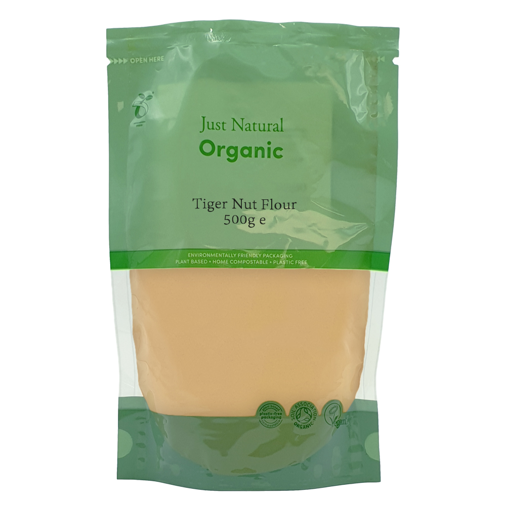 Just Natural Organic Tiger Nut Flour Raw - Fine 500g