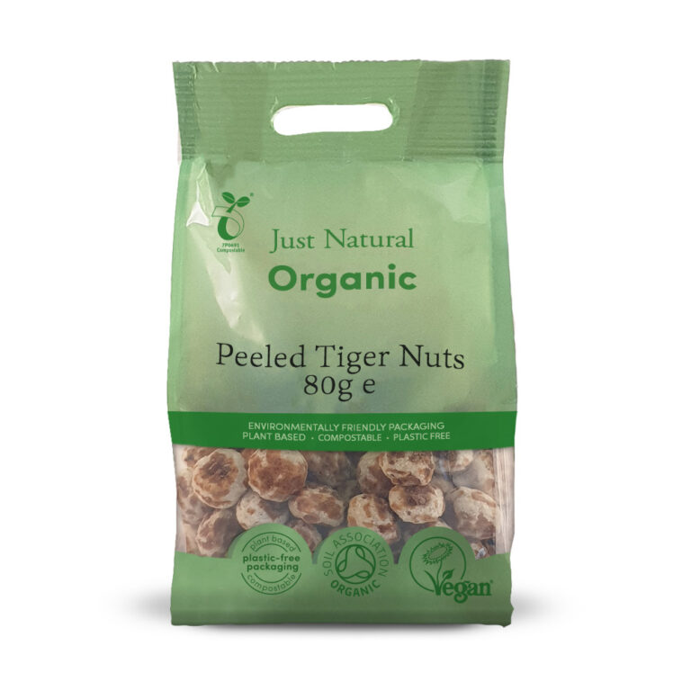 Just Natural Organic Tiger Nuts Raw - Peeled