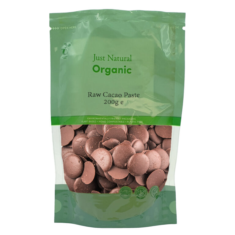 Just Natural Organic Raw Cacao Paste