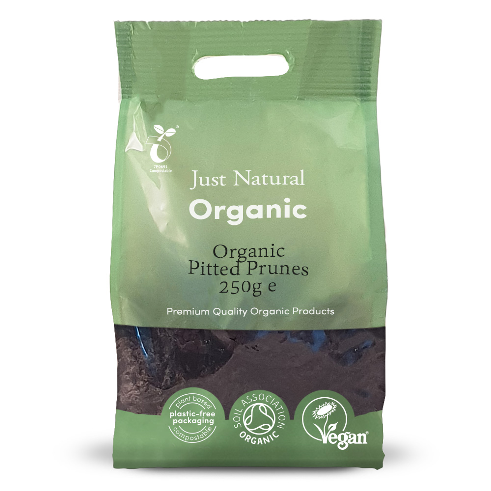 Just Natural Organic Pitted Prunes 250g