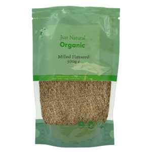 Just Natural Organic Milled Flaxseed (Linseed) 500g