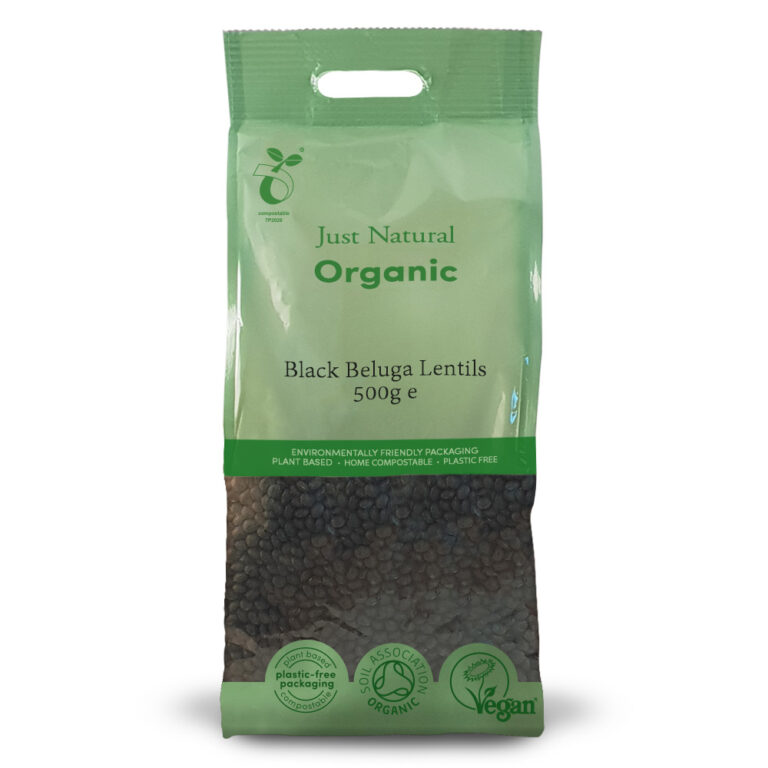 Just Natural Organic Black Beluga Lentils