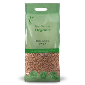 Just Natural Organic Oats Groats 500g