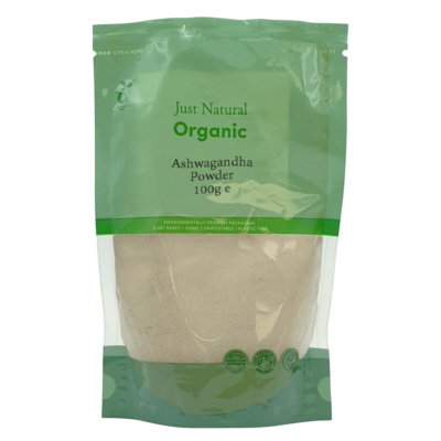 Just Natural Organic Ashwagandha Powder