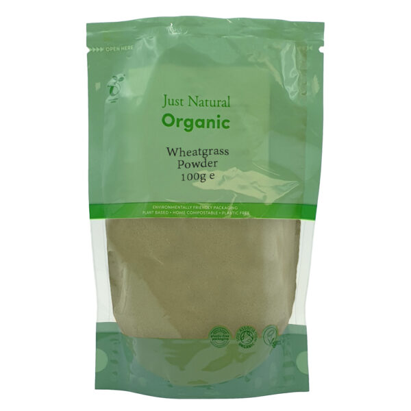 Just Natural Organic Wheatgrass Powder 100g