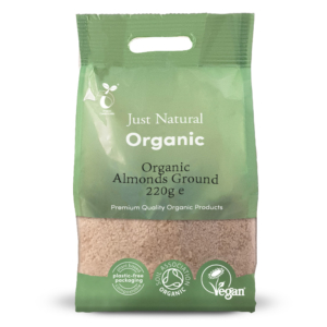 Just Natural Organic Almonds Ground 220g