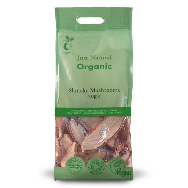Just Natural Organic Shiitake Mushrooms 30g
