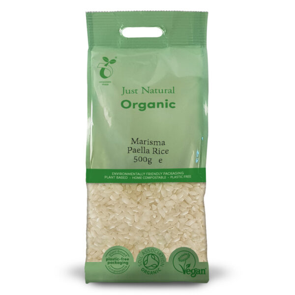 Just Natural Organic Marisma Paella Rice 500g