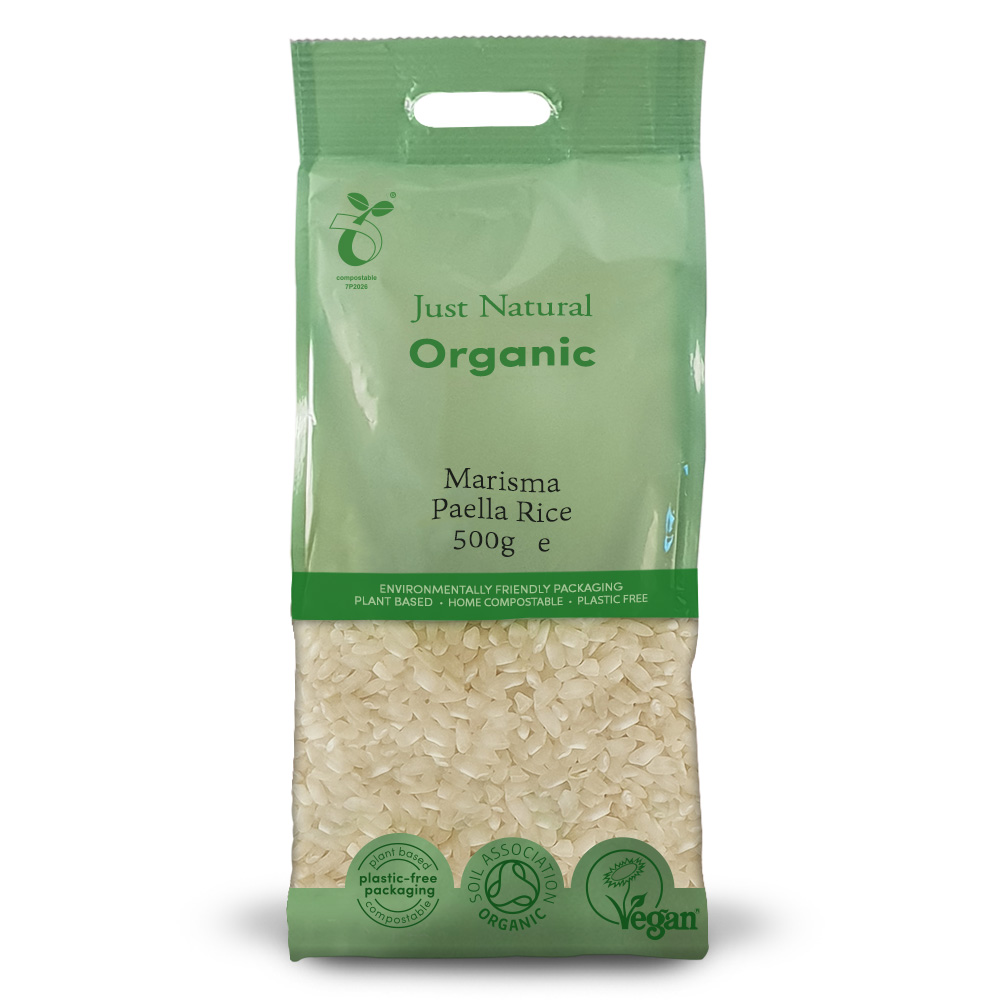 Just Natural Organic Marisma Paella Rice 500g