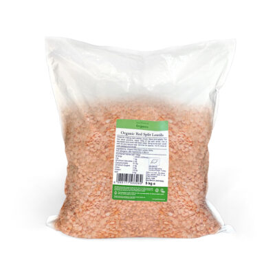 Just Natural Organic Red Split Lentils