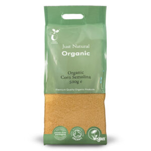 Just Natural Organic Corn Semolina 500g