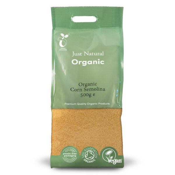 Just Natural Organic Corn Semolina 500g