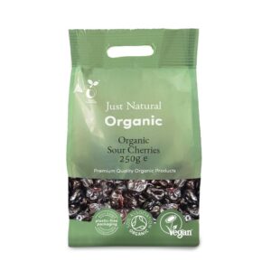 Just Natural Organic Sour Cherries 250g