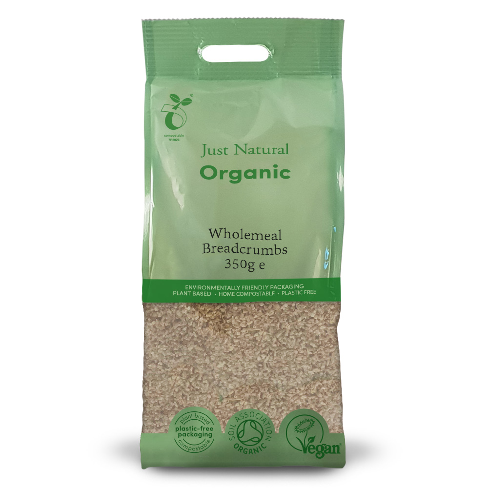 Just Natural Organic Wholemeal Breadcrumbs 350g