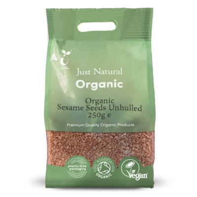 Just Natural Organic Sesame Seeds Unhulled