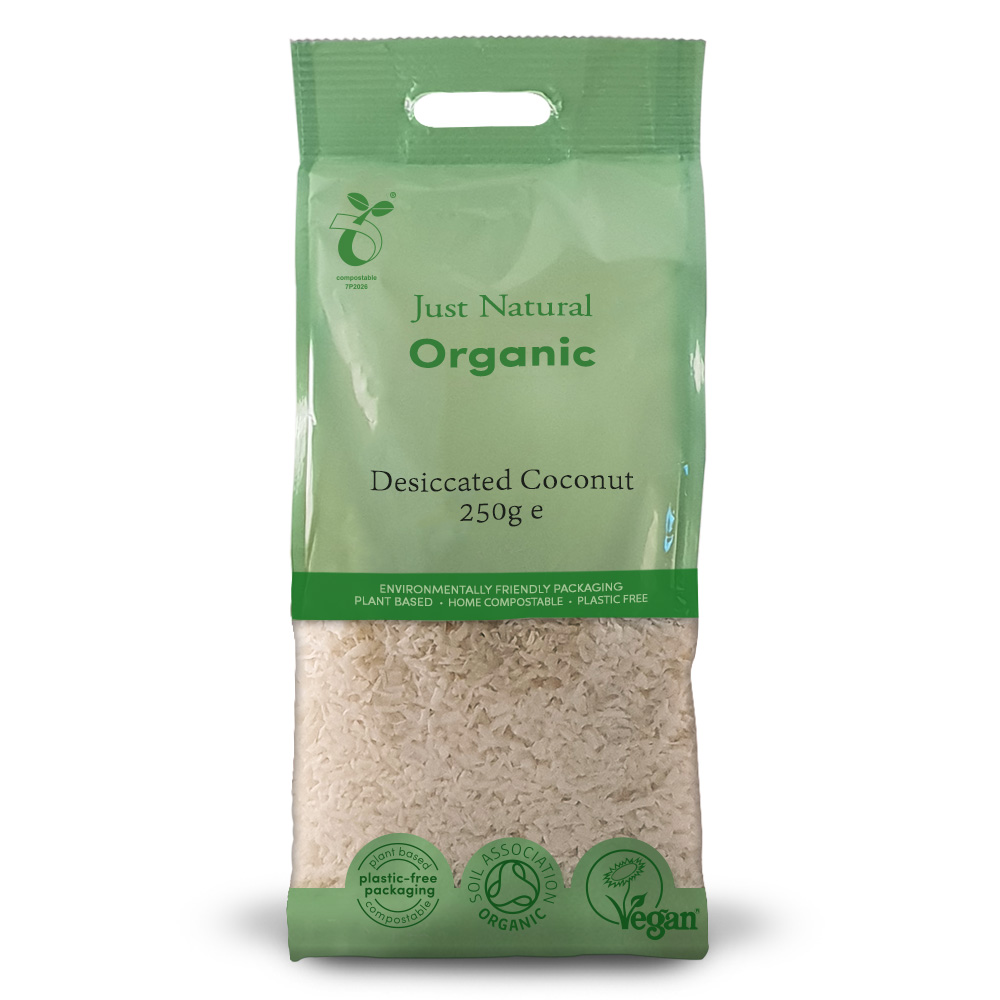 Just Natural Organic Coconut Desiccated 250g