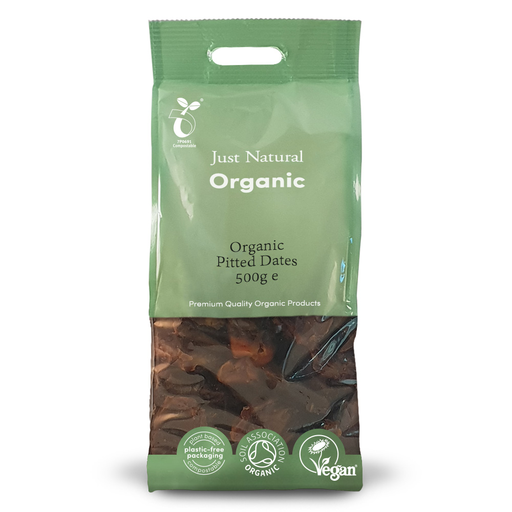 Just Natural Organic Pitted Dates 500g