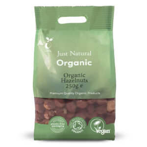 Just Natural Organic Hazelnuts 250g