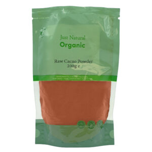 Just Natural Organic Cacao Powder Raw 200g