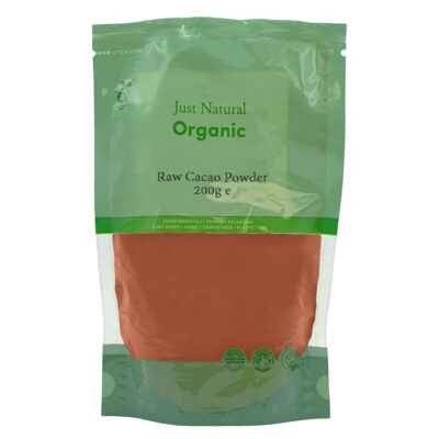 Just Natural Organic Cacao Powder Raw